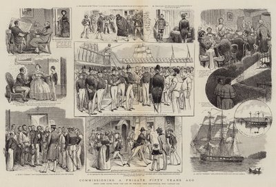 Elli Yıl Önce Bir Fırkateynin Hizmete Alınması by William Ralston